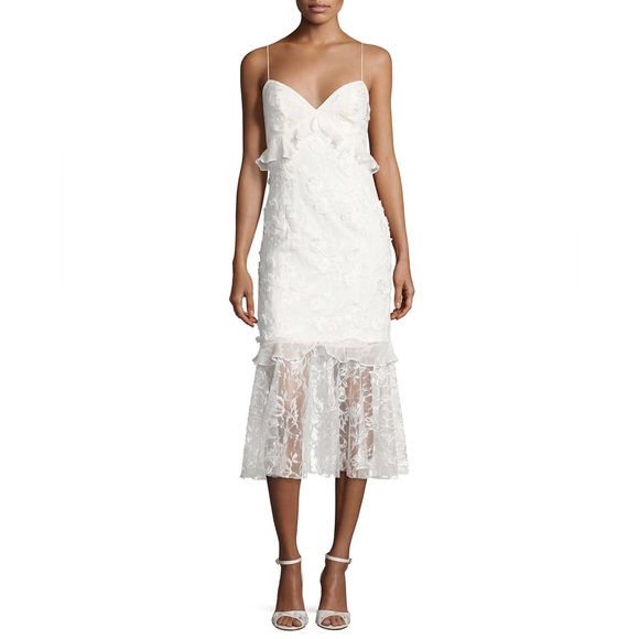 Sachin + Babi White Lace Dress - Picture 8 of 12